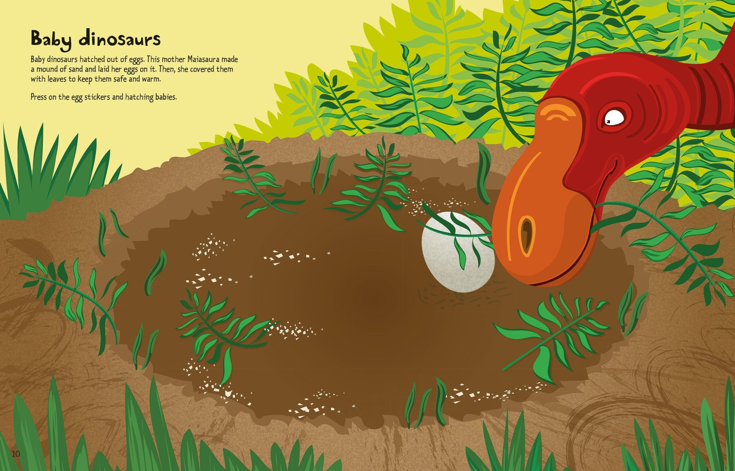 Carte pentru copii - Big Dinosaur Sticker Book