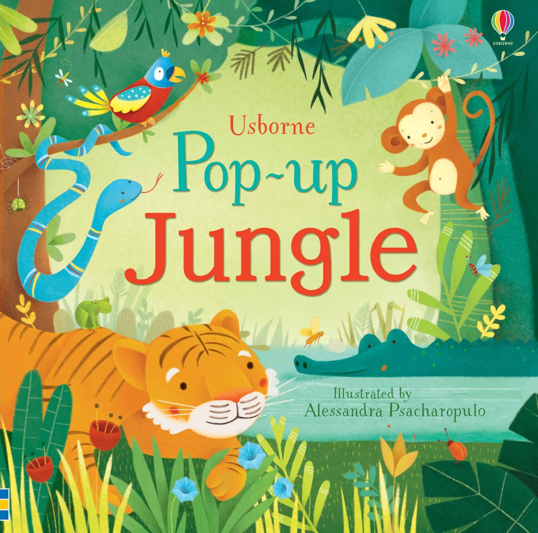 Carte despre jungla - Carte pentru copii - Pop- Up: Jungle 1