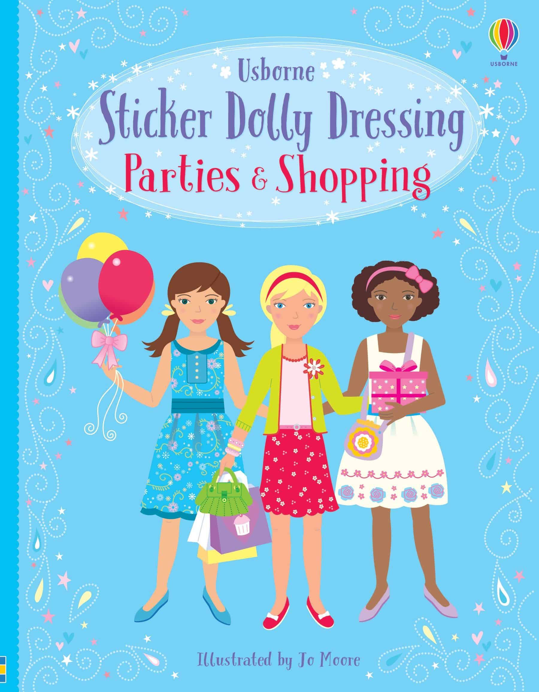 Sticker Dolly Dressing: Parties & Shopping (bind up)