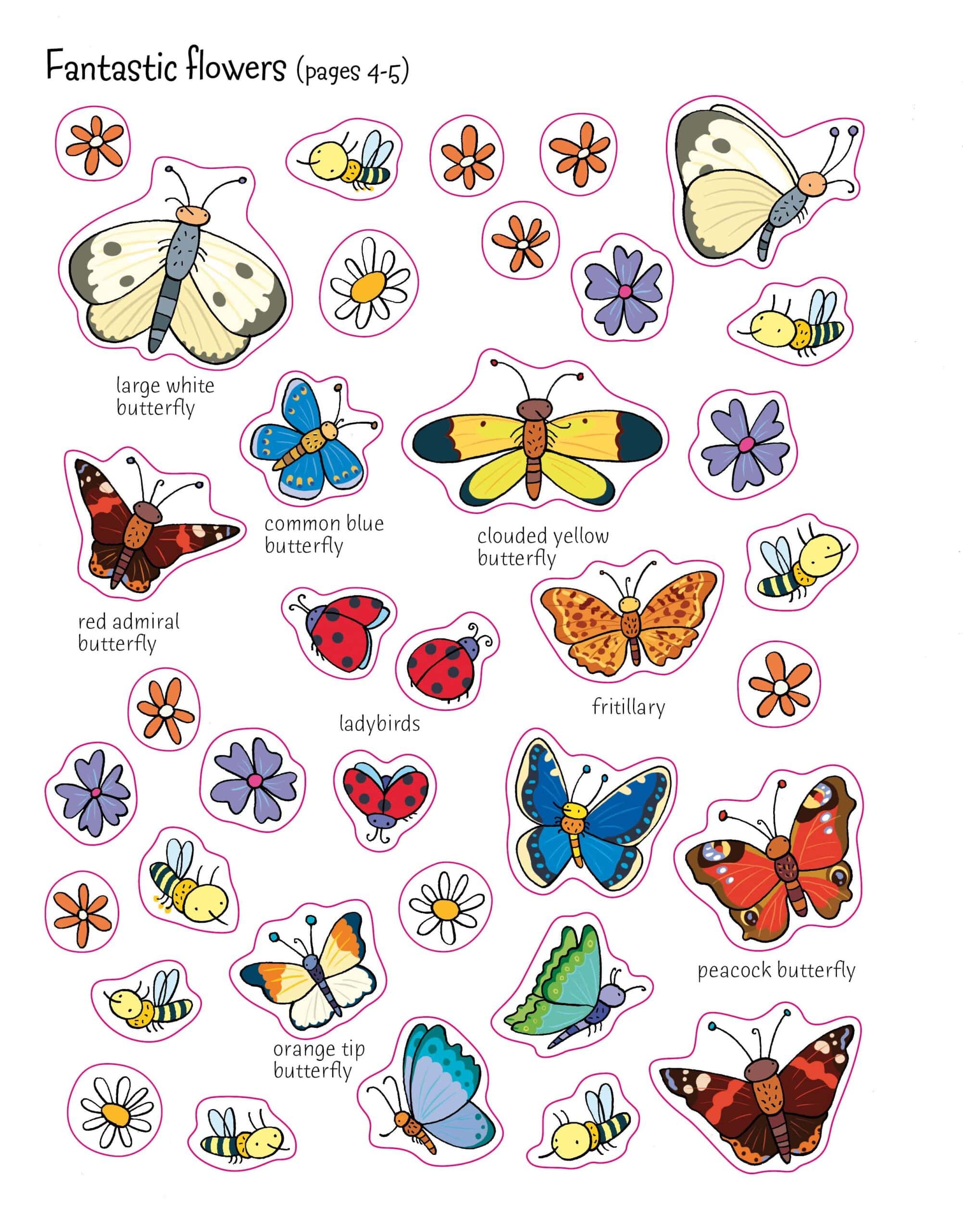 Carte pentru copii - First Sticker Book: Garden
