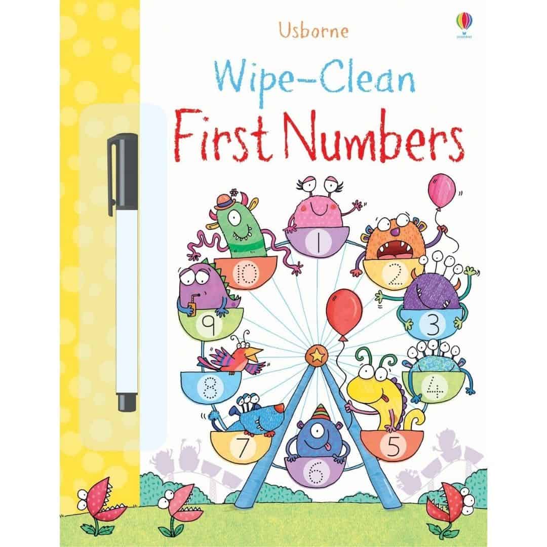 Carte sterge si scrie – Wipe-Clean first numbers