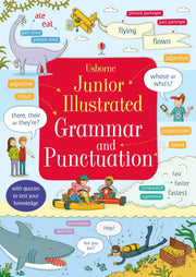 Carte pentru copii, Usborne, Junior Illustrated Grammar and Punctuation, 7+ ani