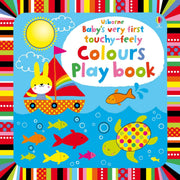 Carte pentru copii - Baby's very first touchy-feely Colours Playbook 1