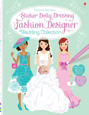 Carte pentru copii - Sticker Dolly Dressing Fashion Designer Wedding Collection