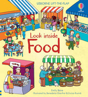 Carte pentru copii, Usborne, Look Inside Food, 4+ ani