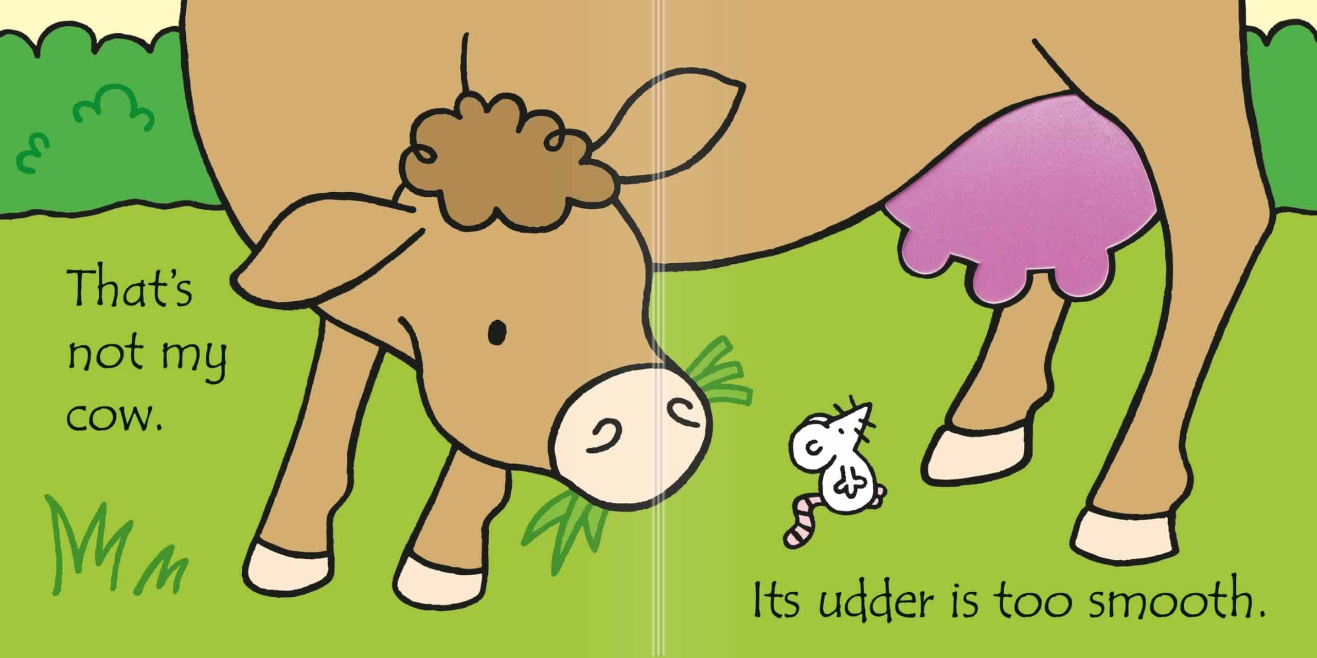 Carte senzoriala That’s not my –That's not my cow…