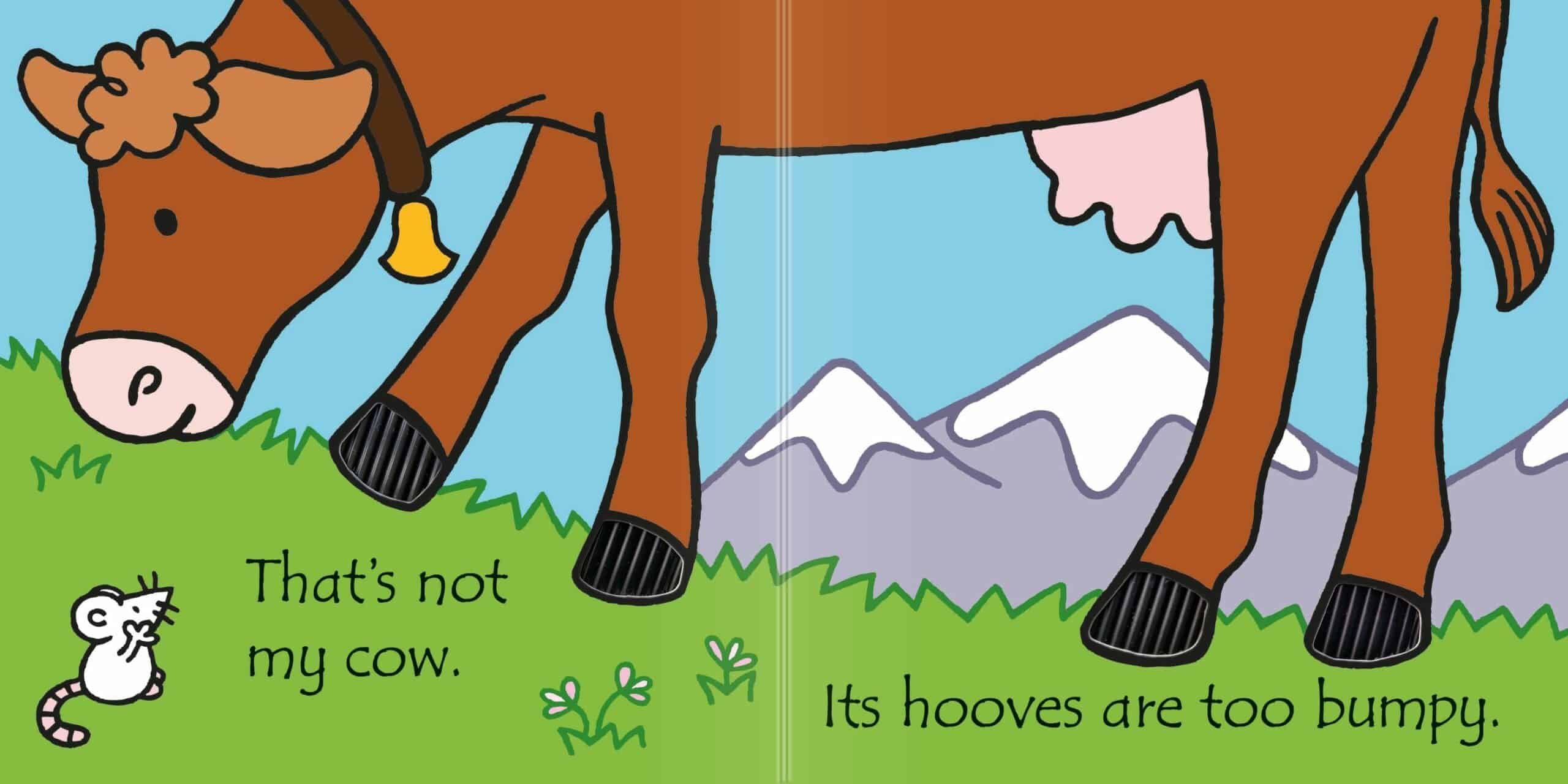 Carte senzoriala That’s not my –That's not my cow…