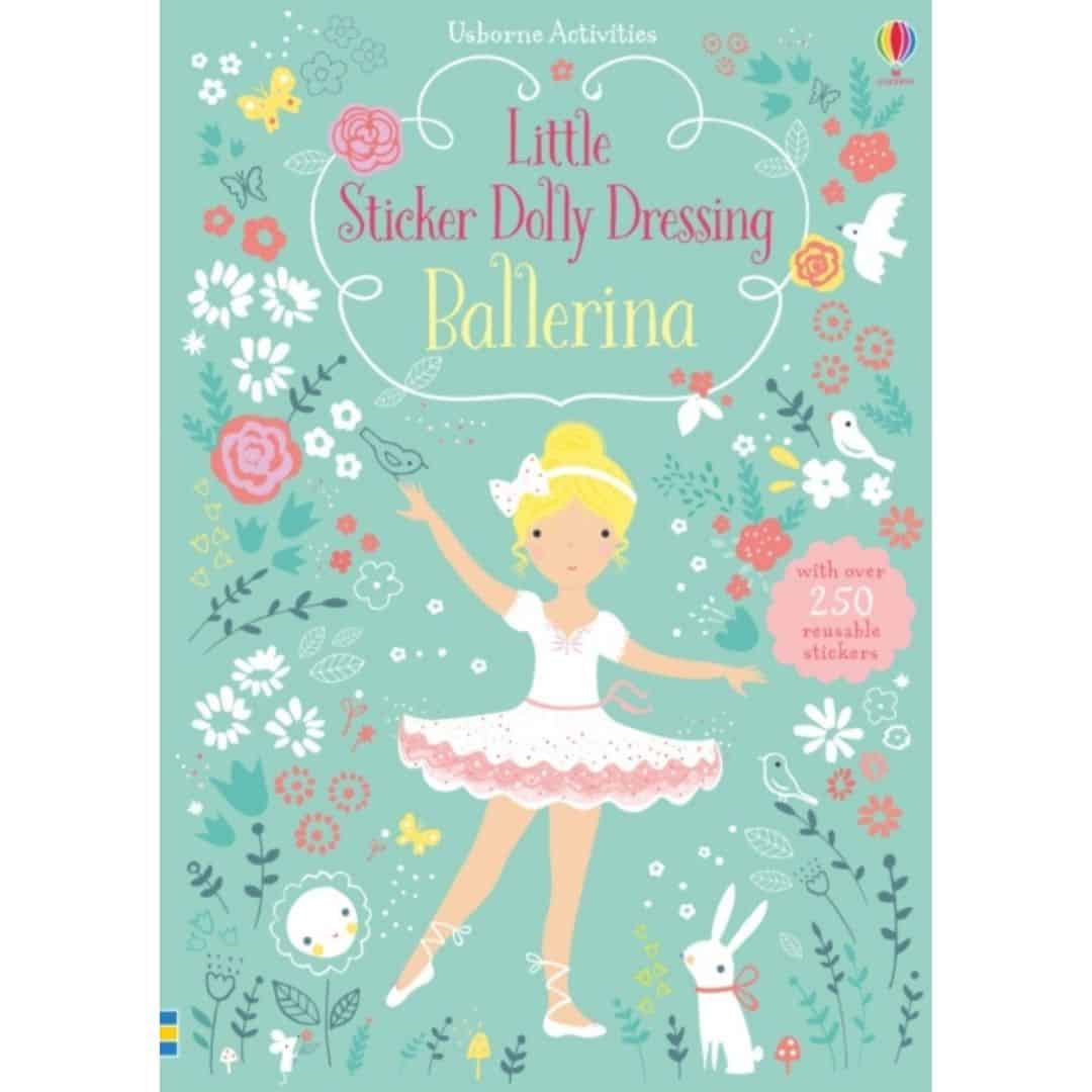 Carte cu stickere - Sticker Dolly Dressing: Ballerina 1