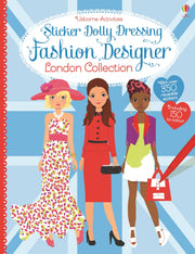 Carte pentru copii - Sticker Dolly Dressing Fashion Designer London Collection