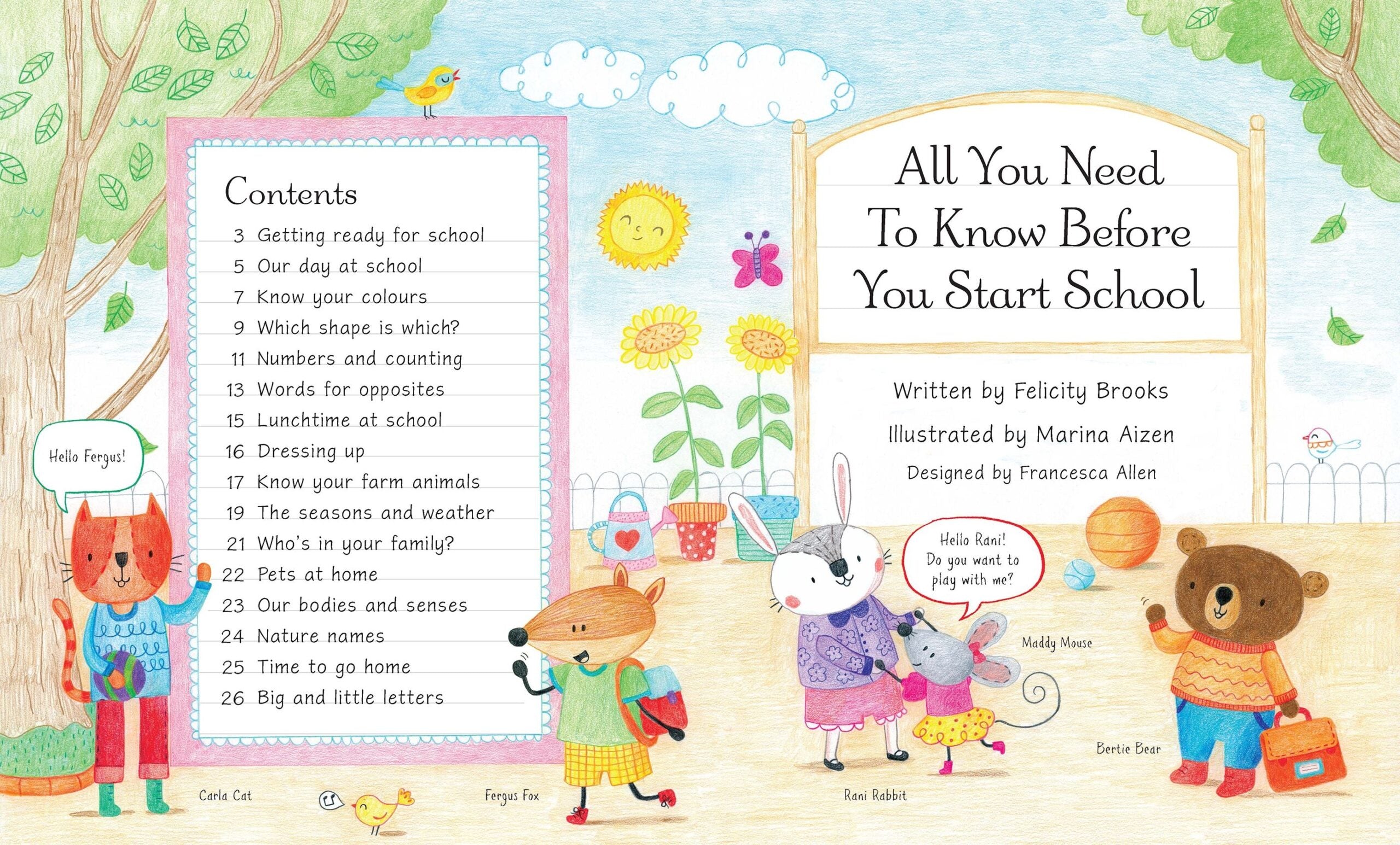 Carte pentru copii - All you need to know before you start school