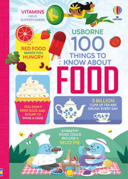 Carte pentru copii, Usborne, 100 Things to Know About Food, 8+ ani