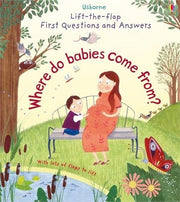 Carte pentru copii, Usborne, First Questions and Answers: Where do babies come from?, 4+ ani