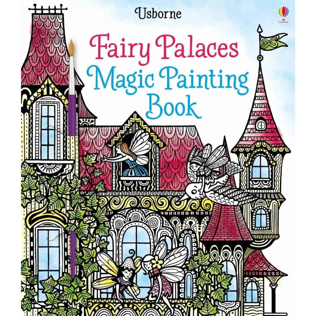 Carte de pictat cu apa – Fairy Palaces Magic Painting Book