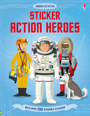 Carte pentru copii - Sticker Action Heroes