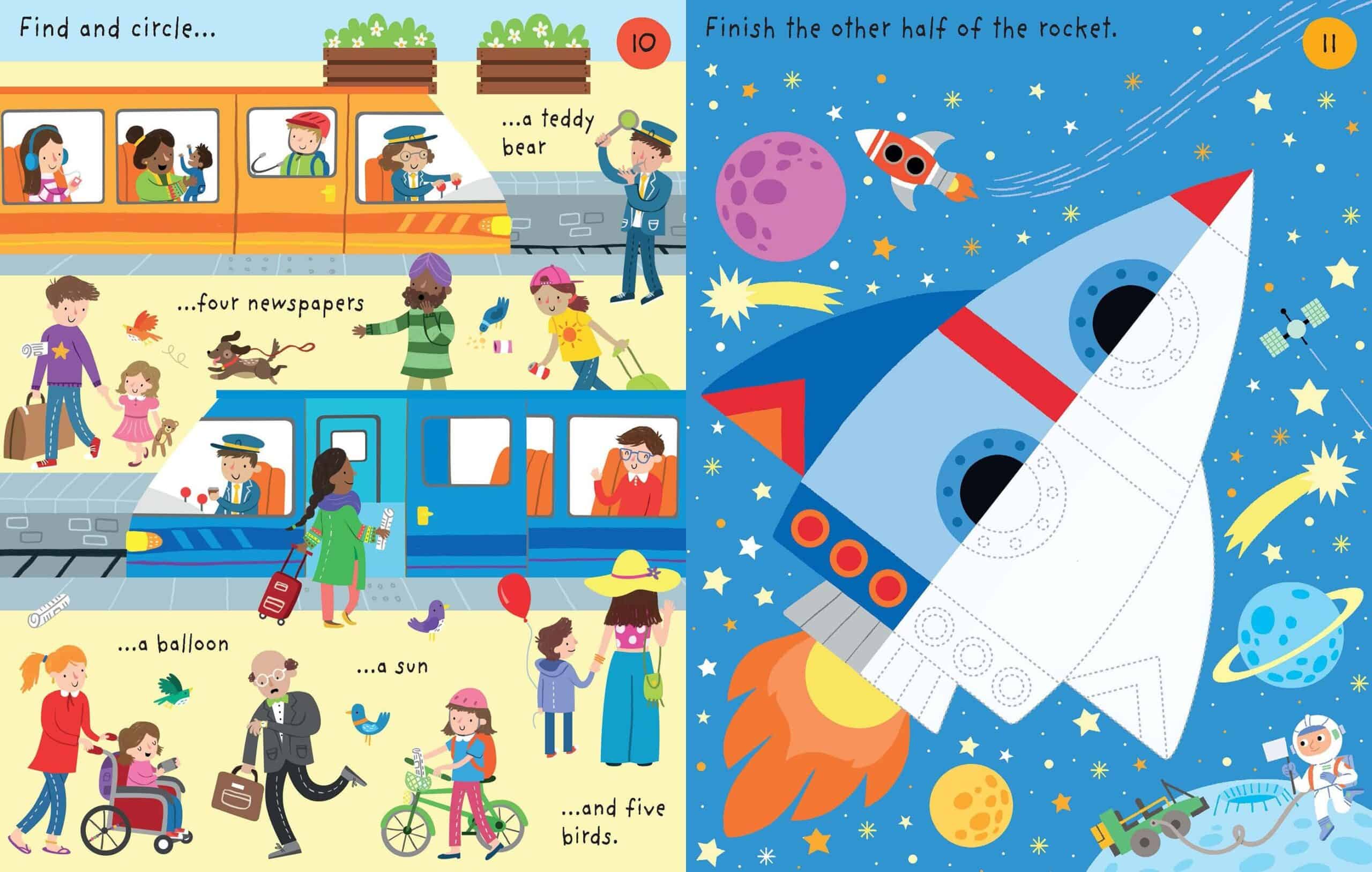 Carte pentru copii - Little Children's Travel Pad