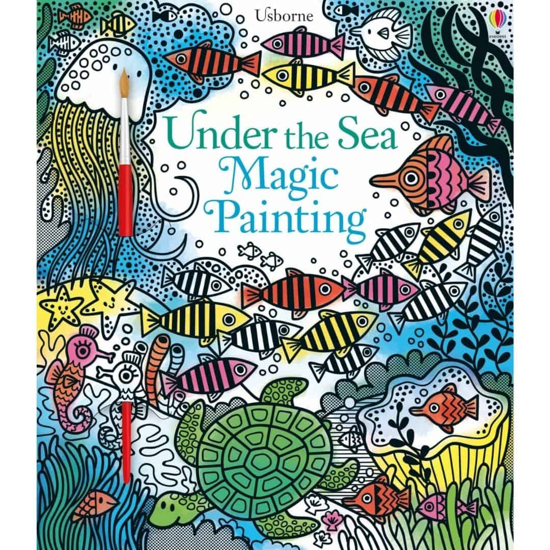 Carte de pictat cu apa – Under the Sea Magic Painting