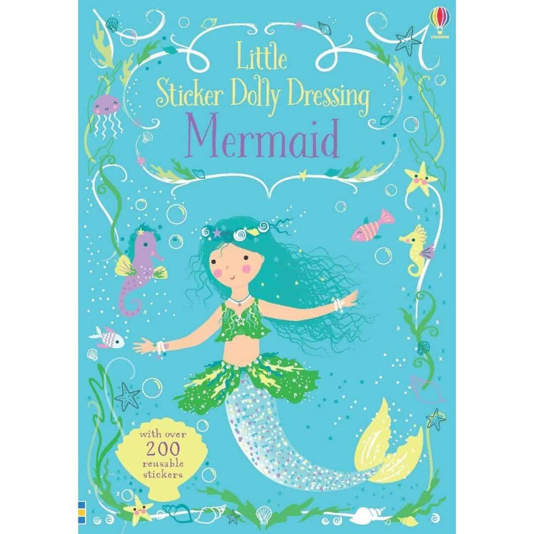 Carte cu sirene - Little Sticker Dolly Dressing Mermaid 1