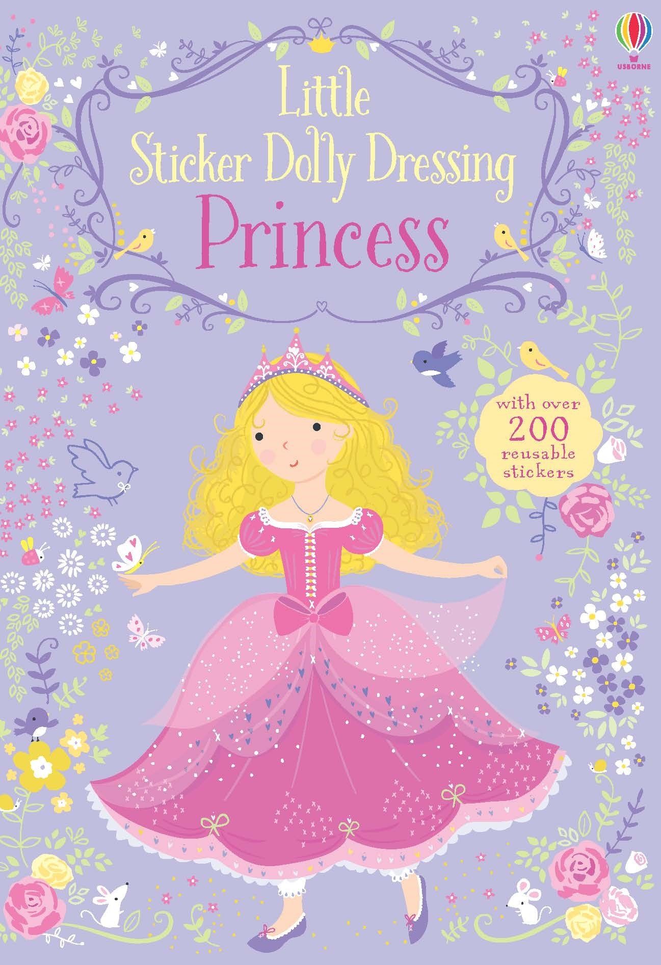Carte pentru copii - Little Sticker Dolly Dressing Princess