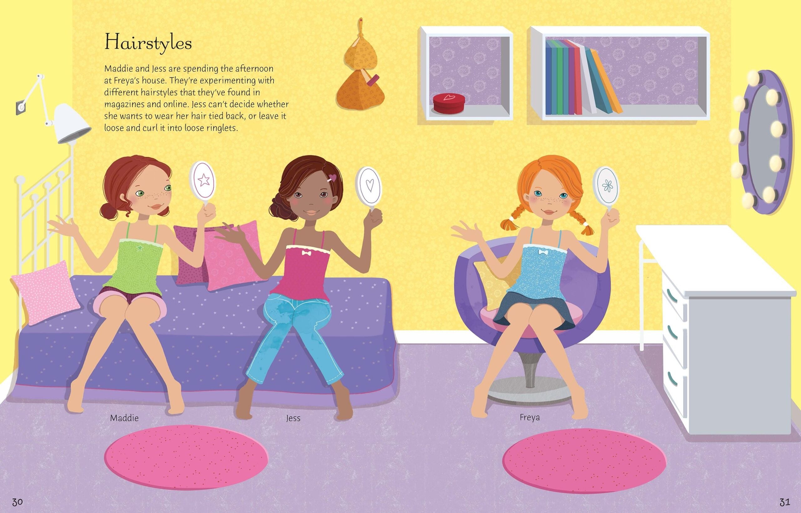Carte pentru copii - Sticker Dolly Dressing: Best Friends & School Prom
