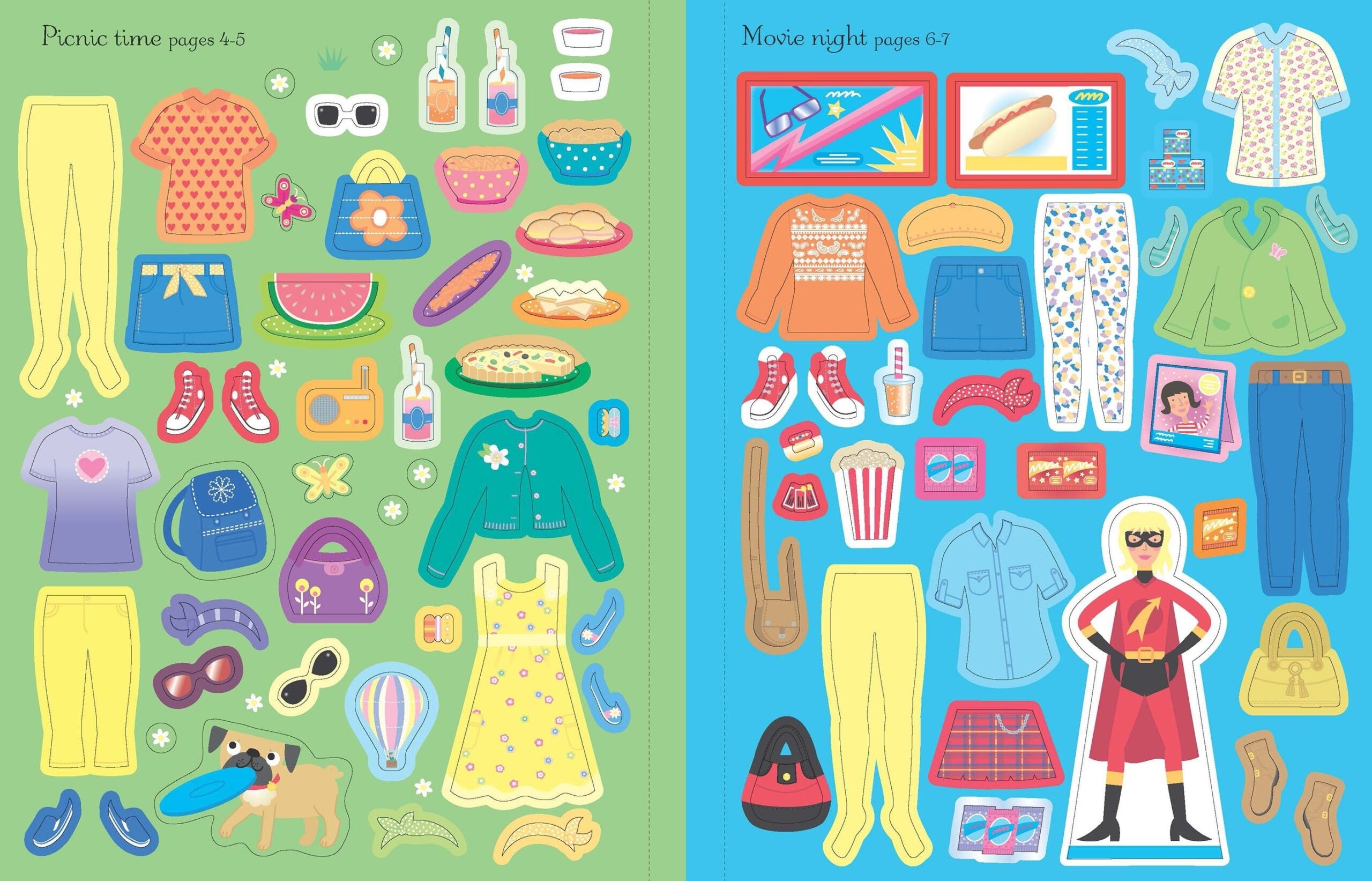 Carte pentru copii - Sticker Dolly Dressing: Best Friends & School Prom