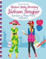 Sticker Dolly Dressing Fashion Designer London and New York Collection  (bind up)
