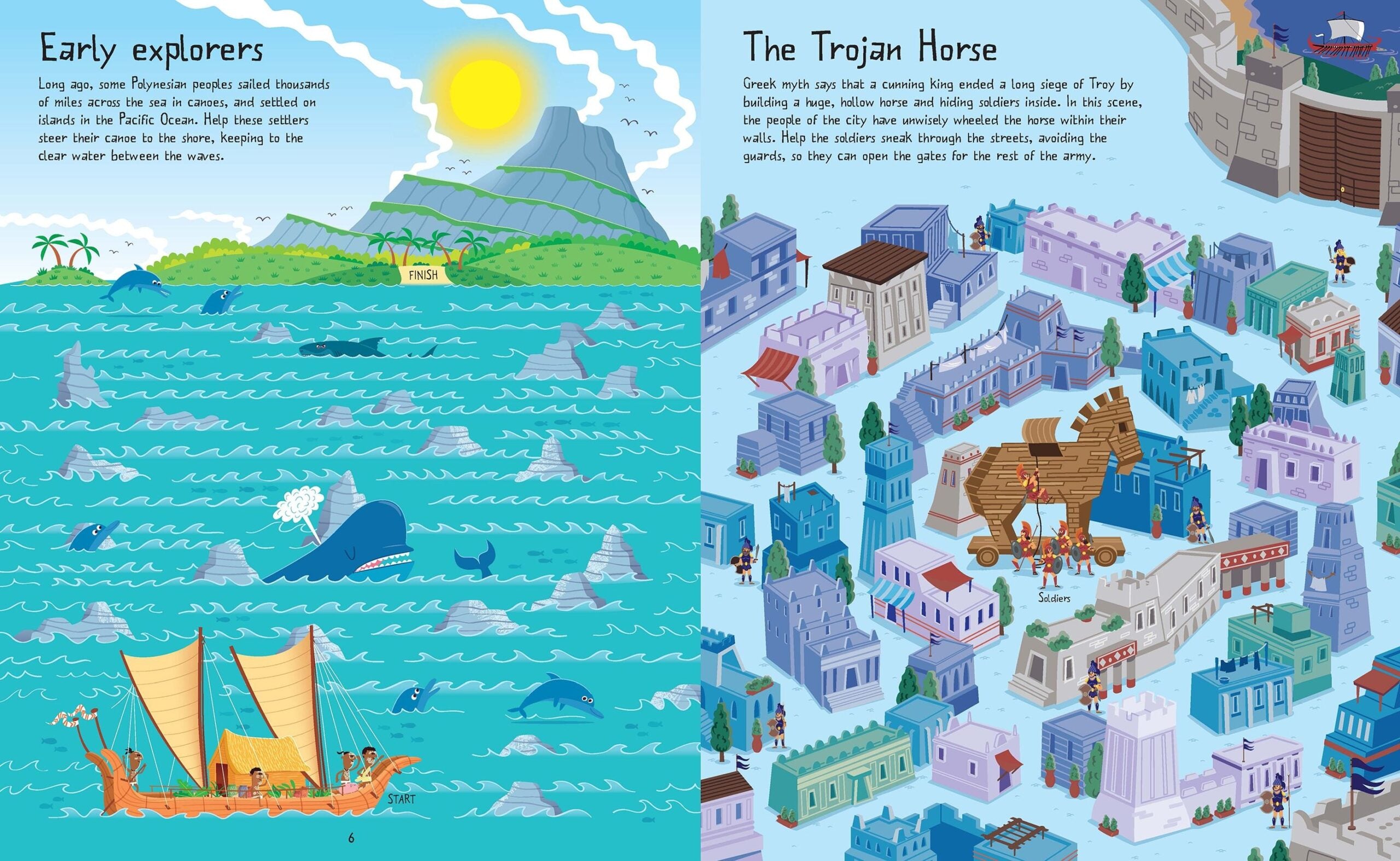 Carte pentru copii - Long Ago Mazes