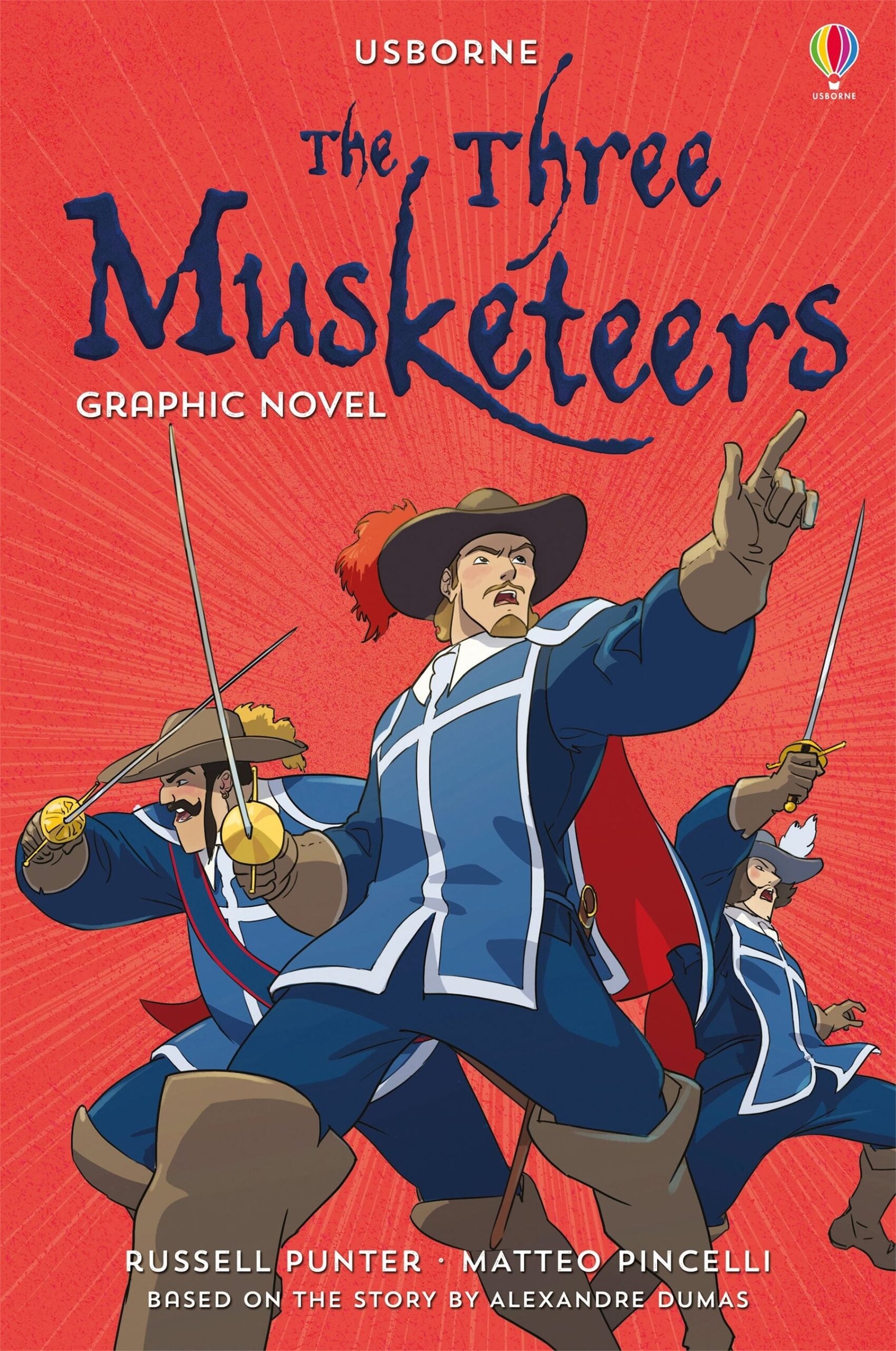 Carte pentru copii - The Three Musketeers Graphic Novel