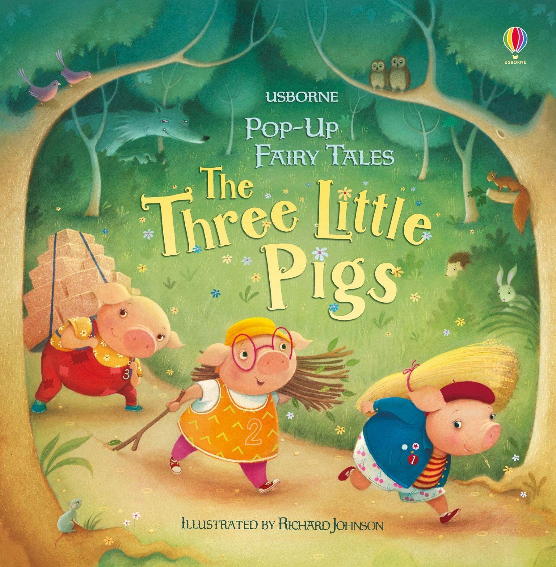 Carte pop-up - The three little pigs 1