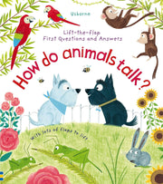 Carte pentru copii, Usborne, First Questions and Answers: How Do Animals Talk?, 4+ ani