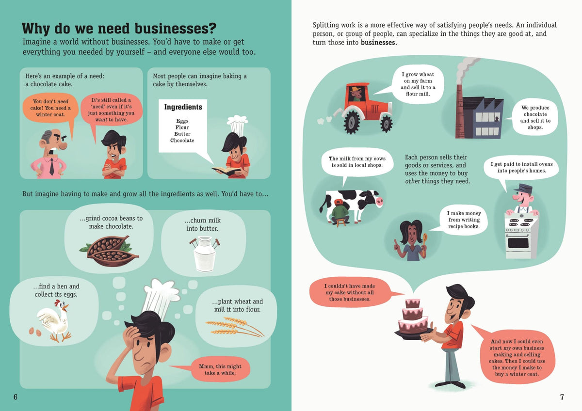 Carte pentru copii - Business for Beginners