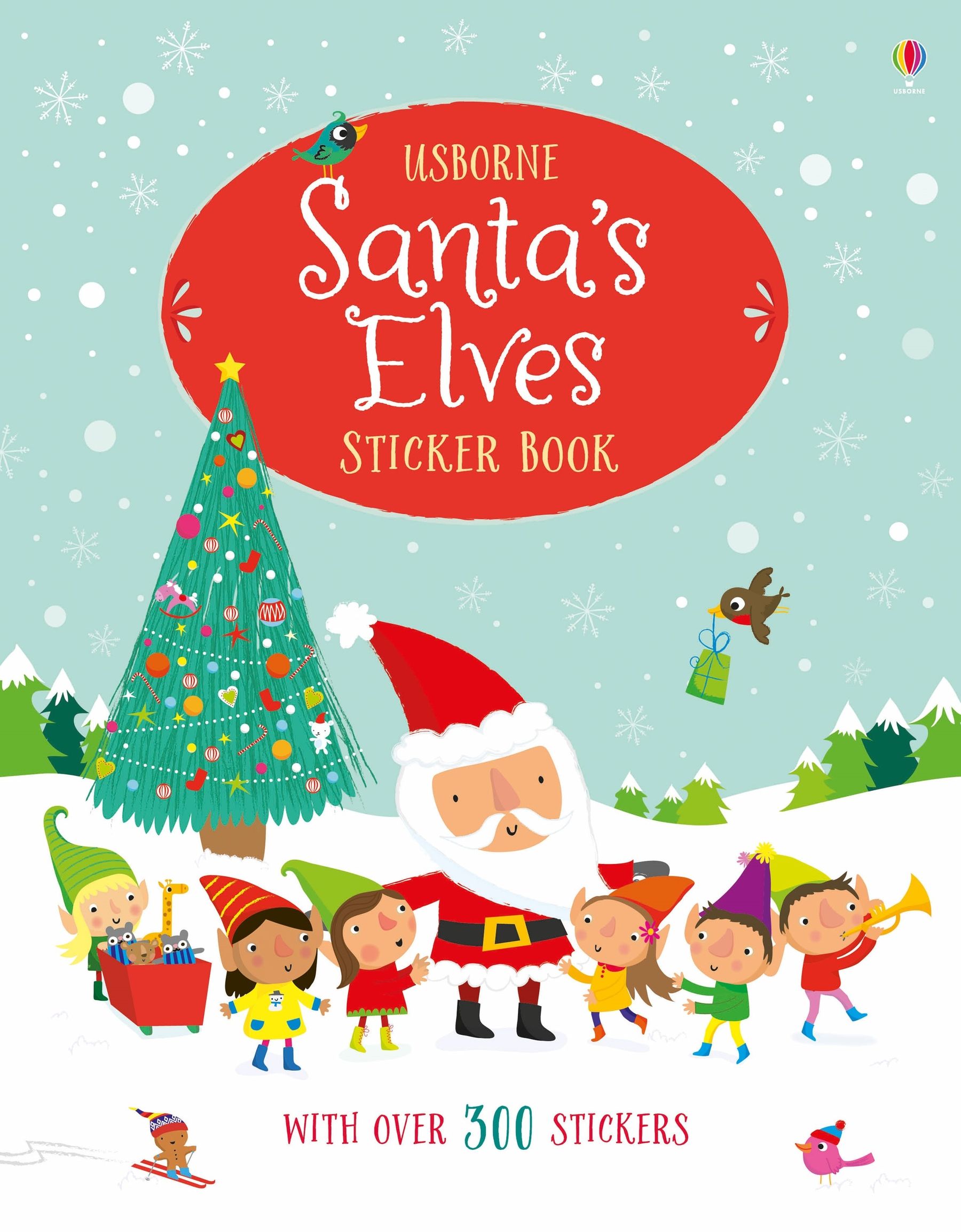 Carte pentru copii - Santa's Elves Sticker Book