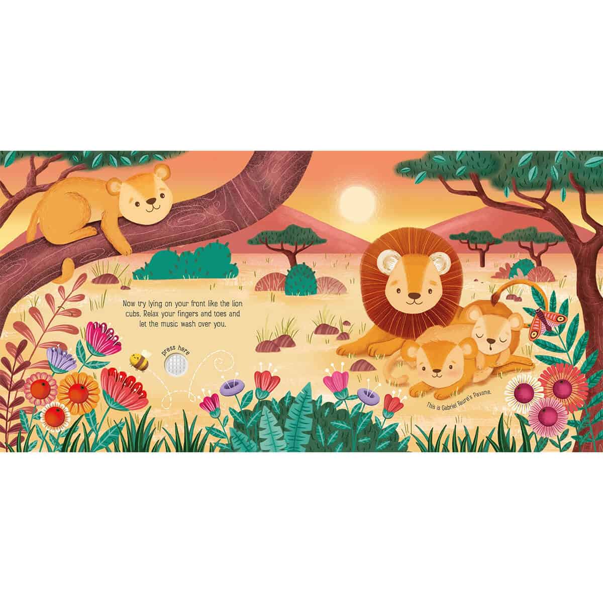 Resigilat - Calming Music Book – Carte cu sunete calmante