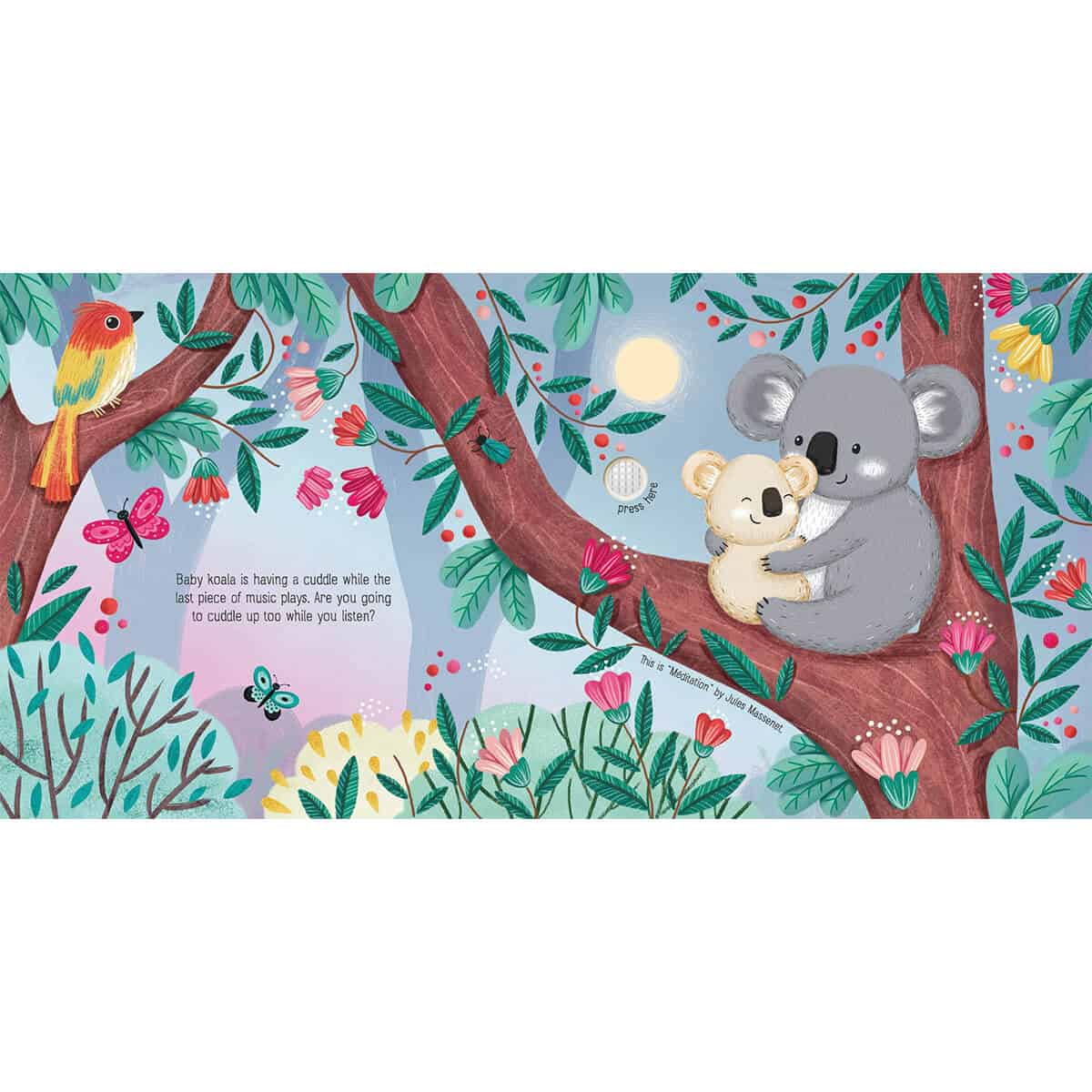 Resigilat - Calming Music Book – Carte cu sunete calmante