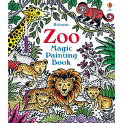 Carte de pictat cu apa - Zoo Magic Painting Book