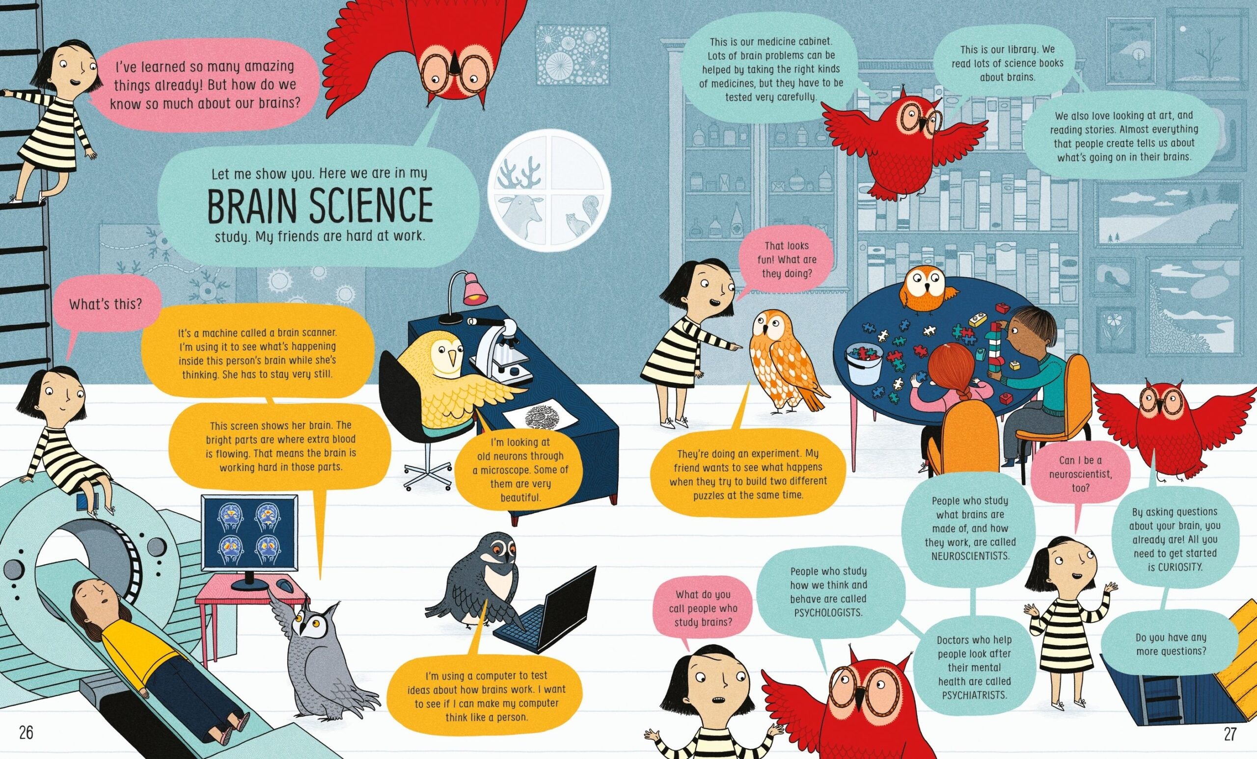 Carte pentru copii - Usborne Book of the Brain and How it Works