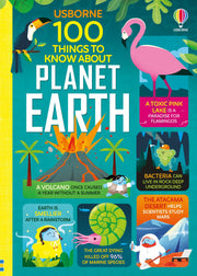 Carte pentru copii, Usborne, 100 Things to Know About Planet Earth, 8+ ani