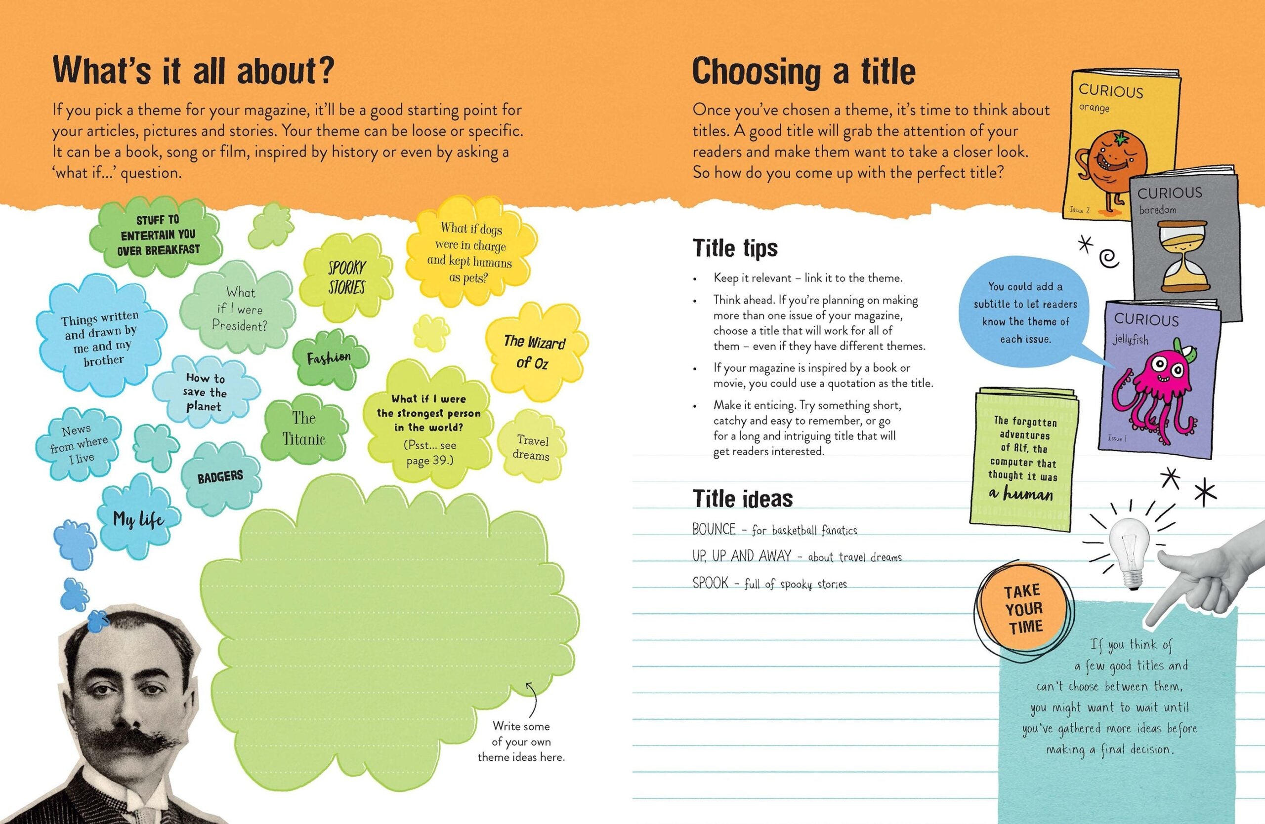 Carte pentru copii - Write and Design Your Own Magazines