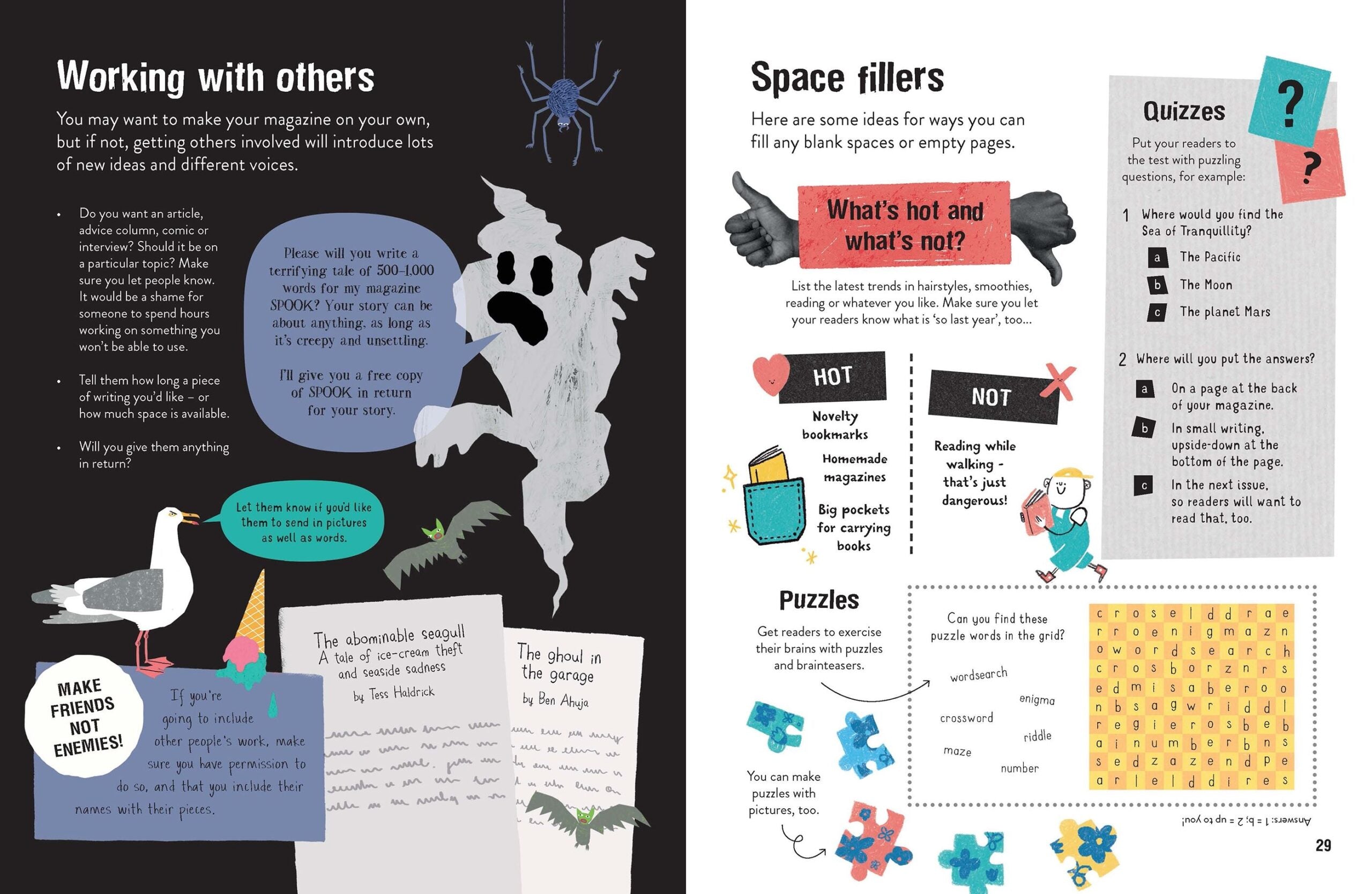 Carte pentru copii - Write and Design Your Own Magazines