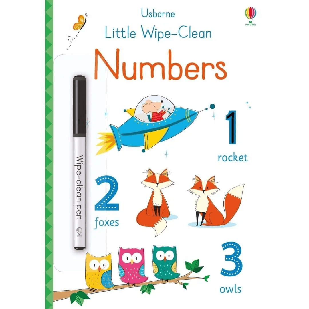 Scrie si sterge pentru copii - Little Wipe-Clean Numbers
