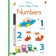 Scrie si sterge pentru copii - Little Wipe-Clean Numbers