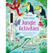 Carte cu activitati scrie si sterge - Wipe-Clean Jungle Activities 1