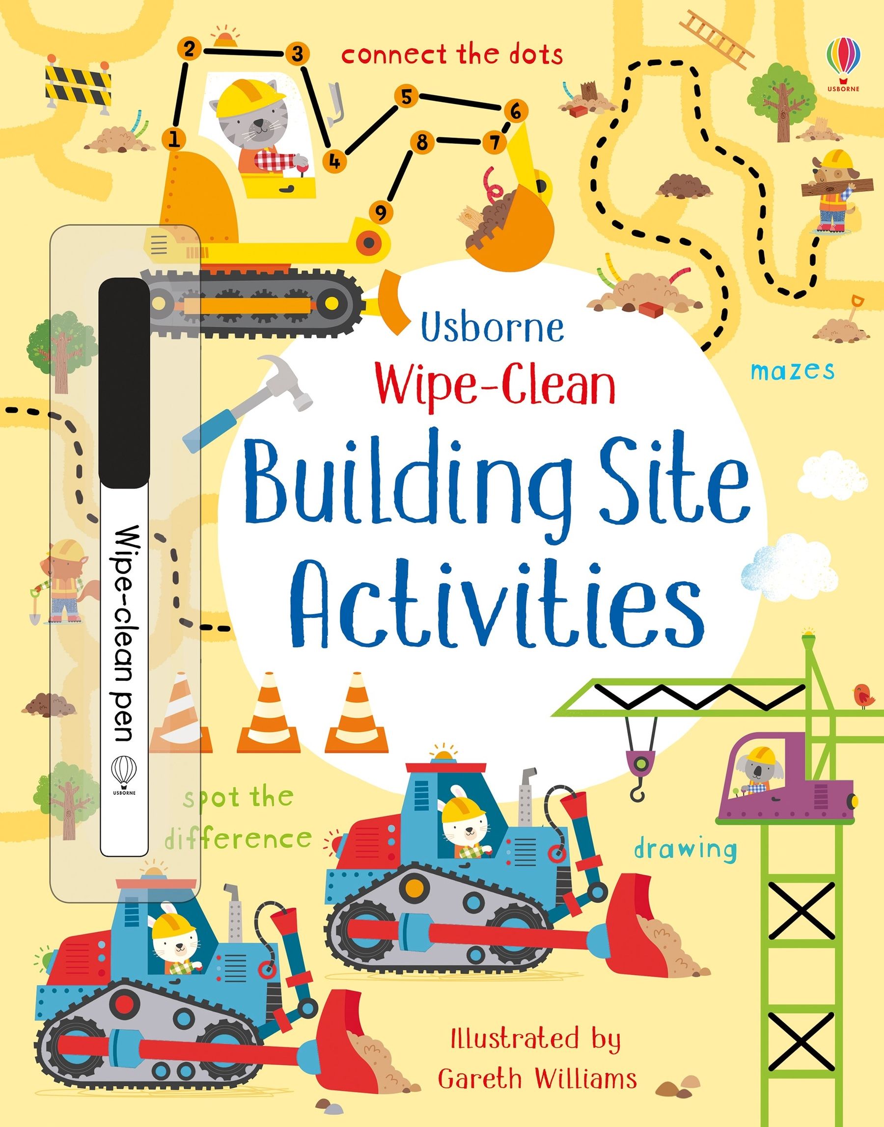 Carte pentru copii - Wipe-Clean: Building Site Activities