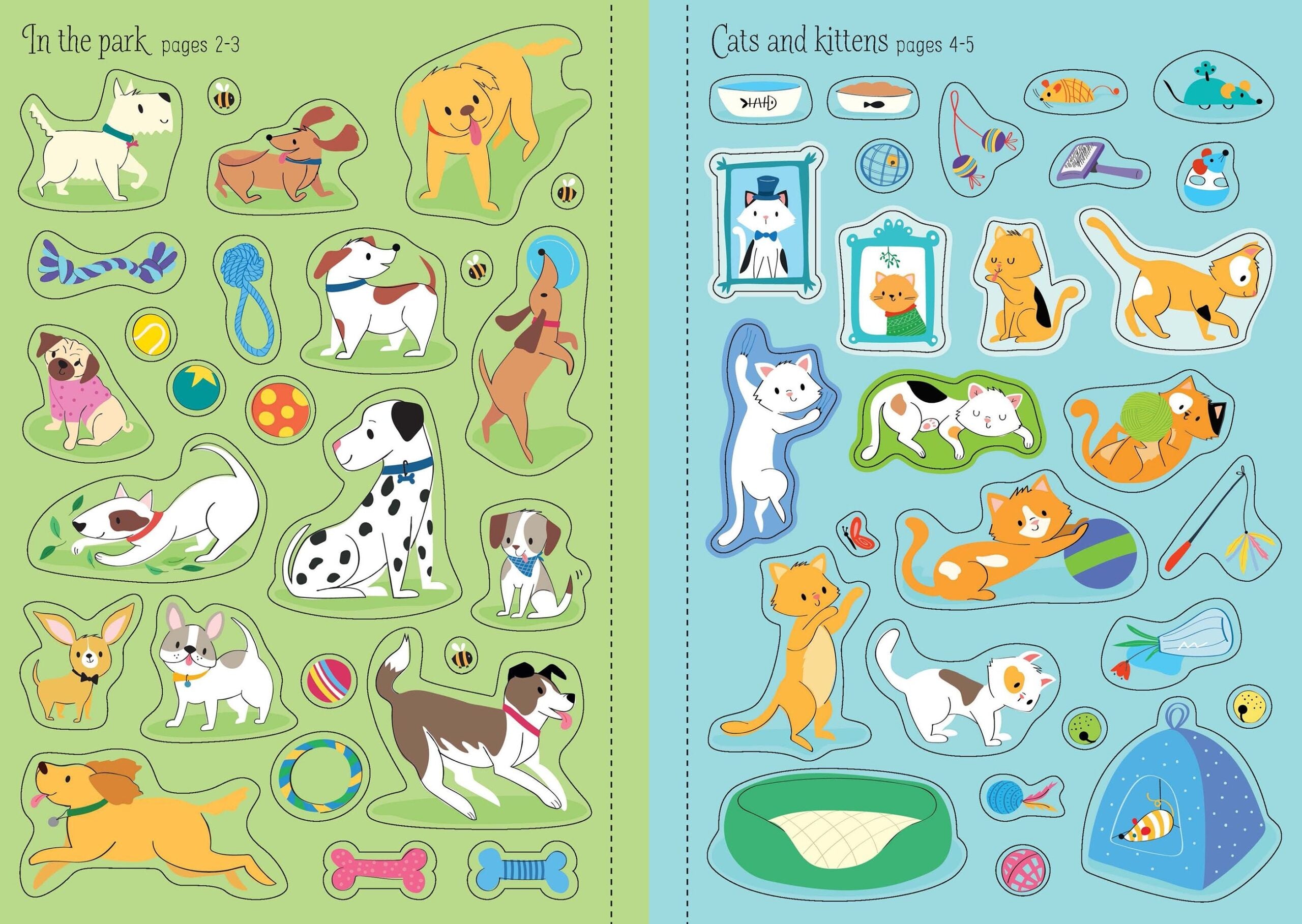 Carte pentru copii - Little First Stickers: Pets