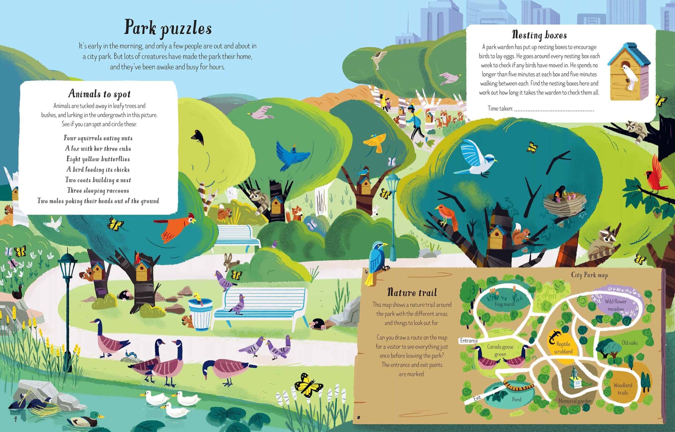 Carte pentru copii - Nature Activity Book