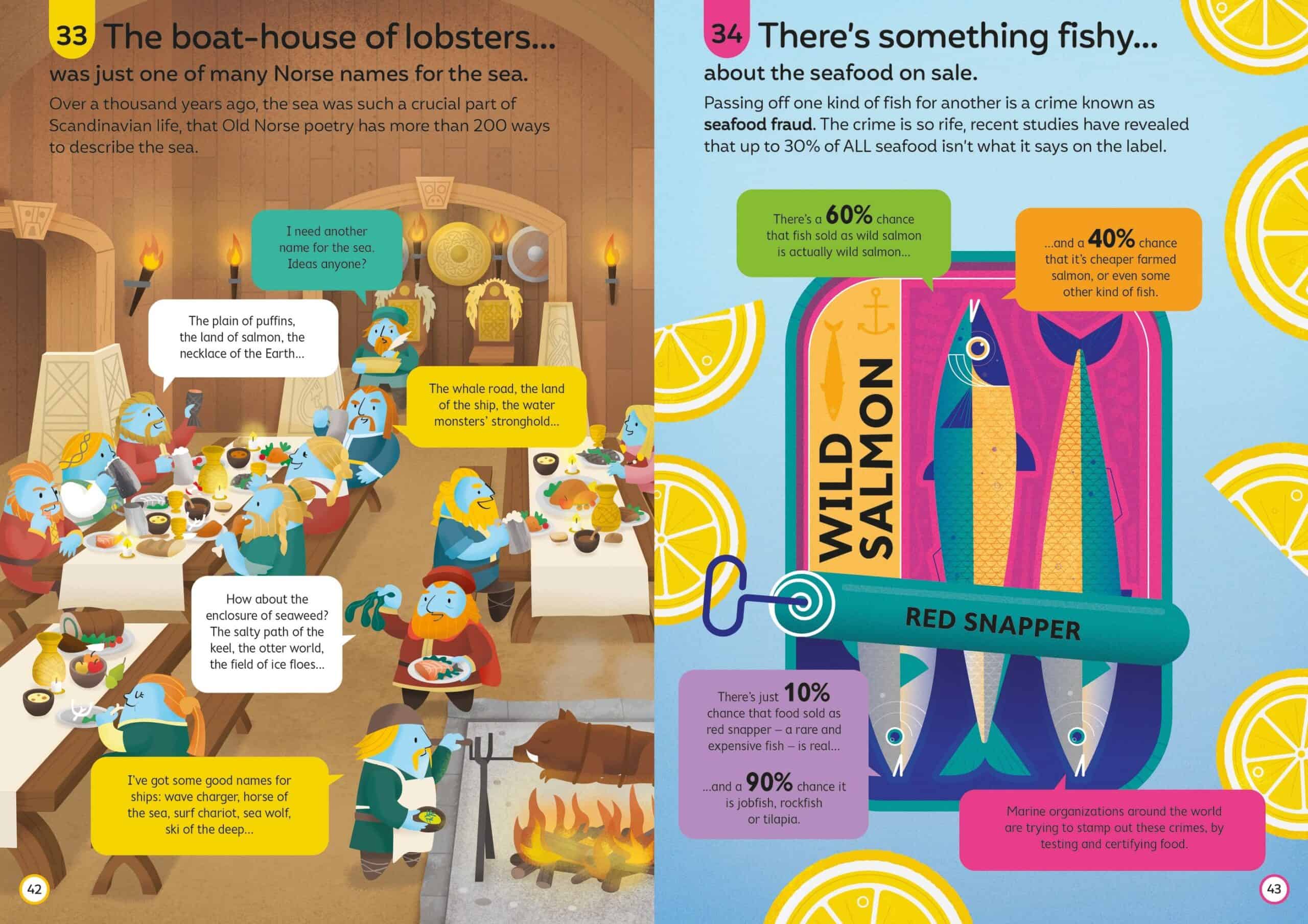 Carte pentru copii - 100 Things to Know About the Oceans
