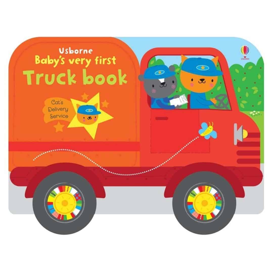 Carte senzoriala pentru copii - Baby's very first: Truck book 1