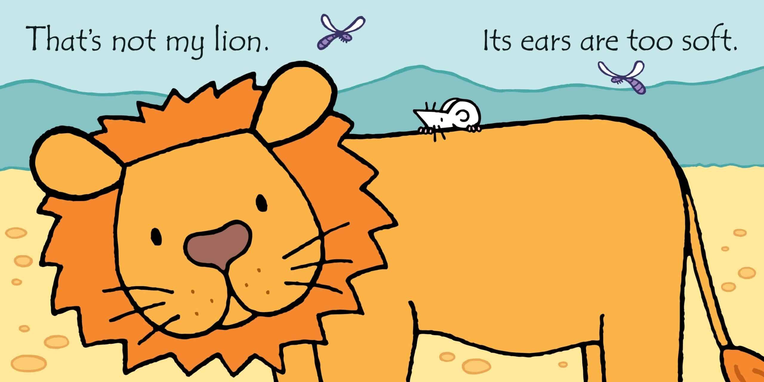 That's not my lion