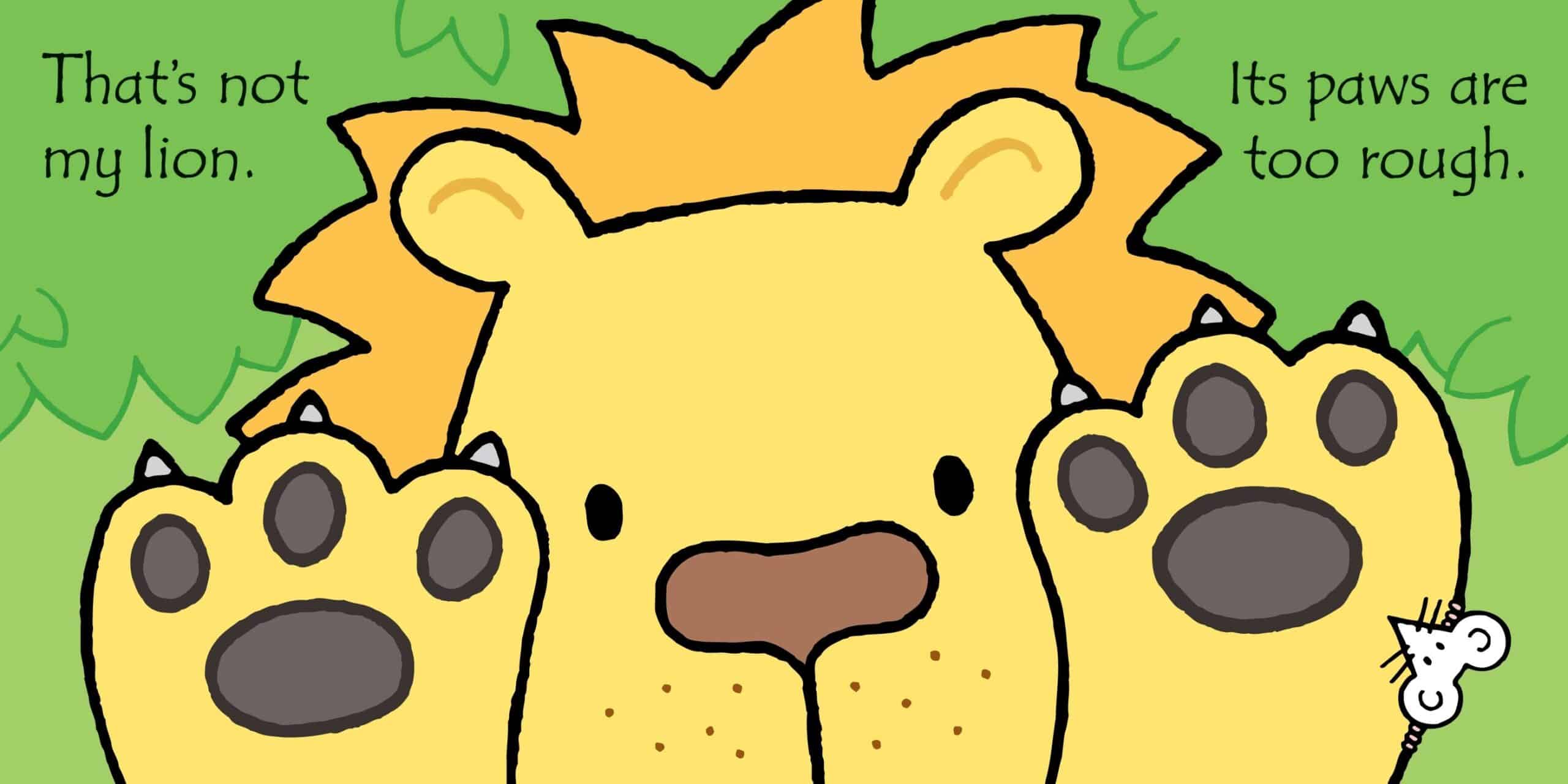 That's not my lion