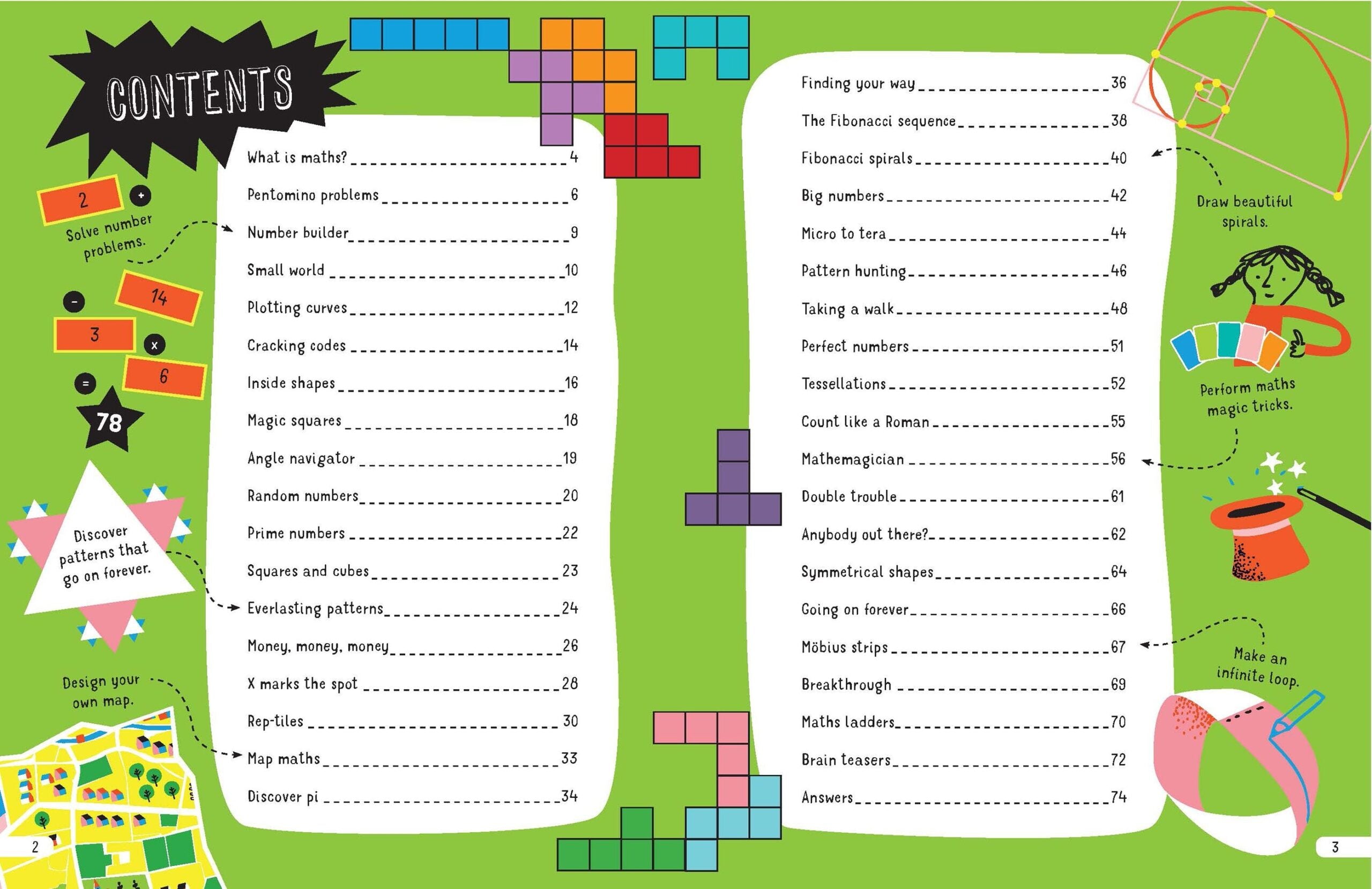 Carte pentru copii - Maths Scribble Book