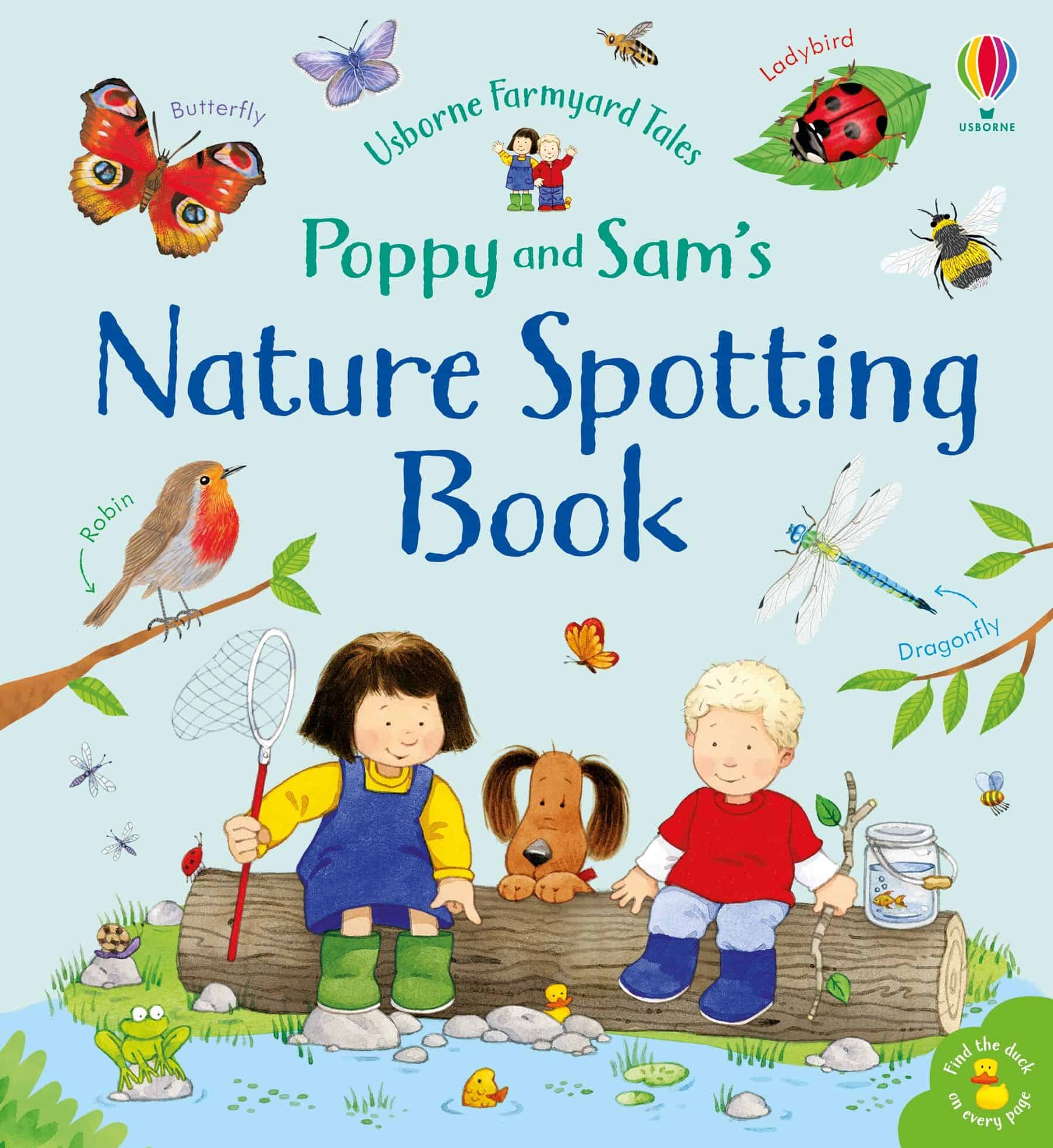 Carte pentru copii, Usborne, Poppy and Sam's Nature Spotting Book, 3+ ani